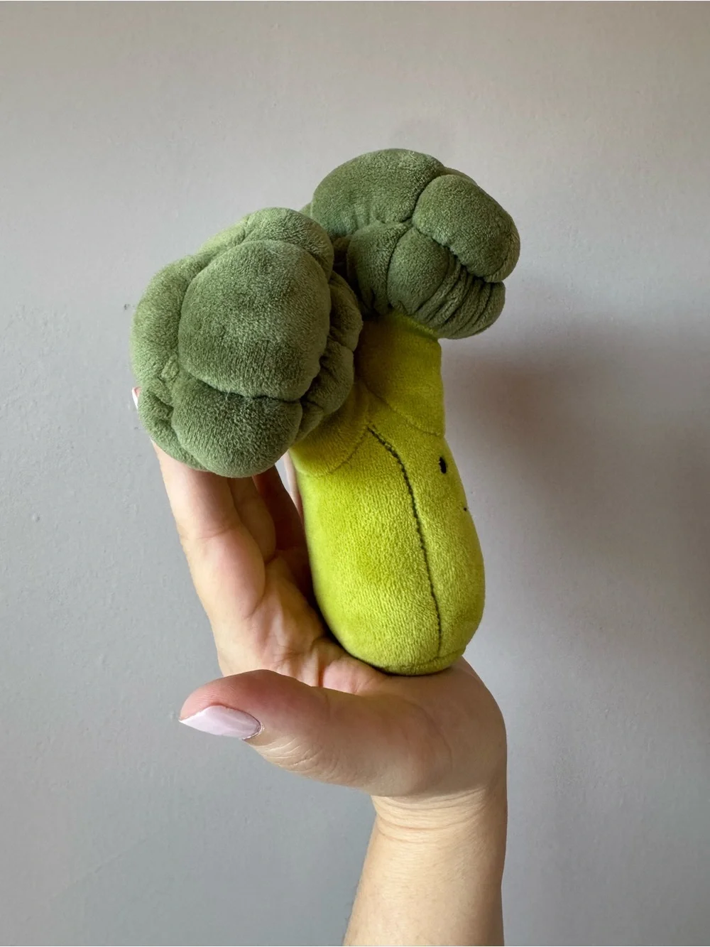 Retired Vivacious Vegetable Broccoli Jellycat London Plushie Stuffy Doll EUC